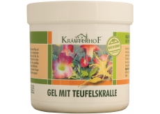 Krauterhof z Čertových drápů tělový gel udržuje v kondici pleť při dlouhodobém upoutání na lůžku 250 ml