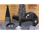 Lima Artic candle black cone 22 x 250 mm 1 piece