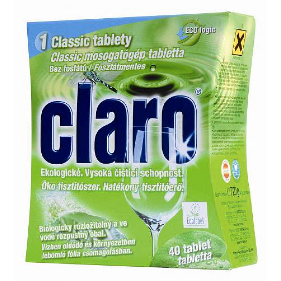 Claro Eco tablets all v1 40 pieces