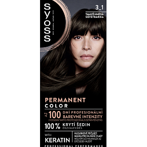 Syoss Hair Color, 3-1 Dark Brown