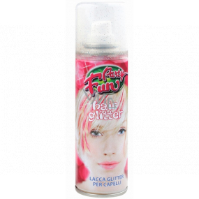 Glitter Glitter Hairspray and Body Silver 125 ml Spray
