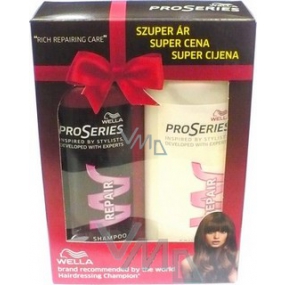 Wella Pro Series Repair shampoo 500 ml + hair balm 500 ml, cosmetic set