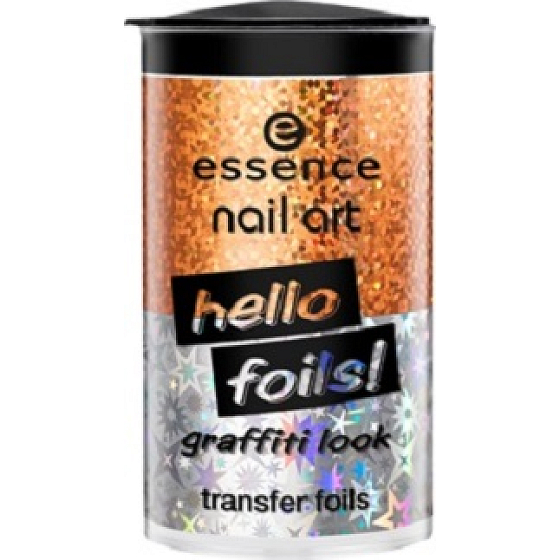 Essence Nail Art Hello Foils! Trasfer Foils nail foil 03 Hello Holo! 2 pieces