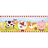 Listela farm wall sticker 48 x 15.5 cm 3 pieces