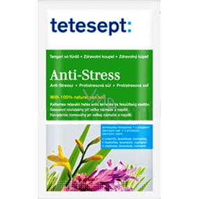 Tetesept Anti-stress Lavender and Lemon balm 100% Sea salt 80 g Anti Stress