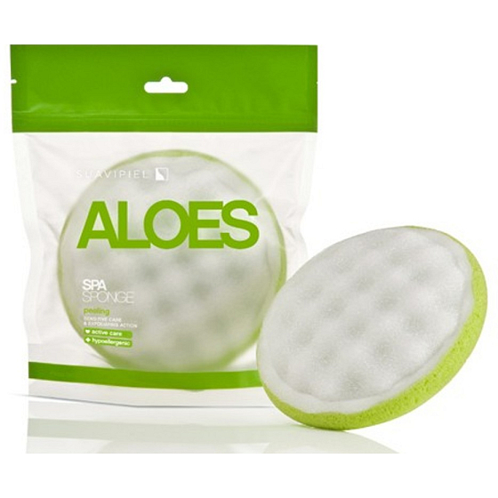 Suavipiel Aloes double-sided washing sponge peeling
