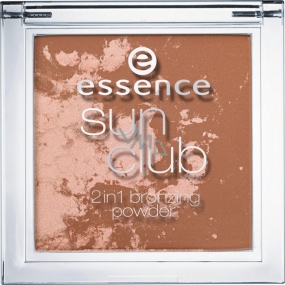 Essence Sun Club 2in1 Bronzing Powder bronze powder 10 Sunshine 10 g