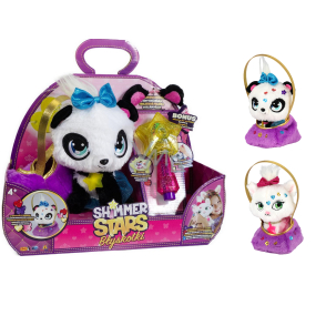 EP Line Shimmer Stars Deluxe pet with pouch 1 piece various types, recommended age 4+
