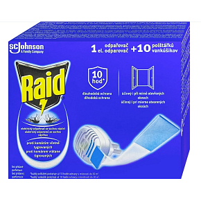 Raid Electric Evaporator, Dry Pad 1+10 pcs