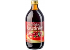 Allnature Bio Premium Brusinka 100% šťáva z plodů 500 ml