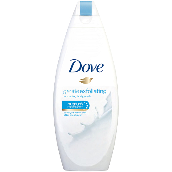 Dove Gentle Exfoliating peeling shower gel 250 ml