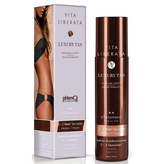 Vita Liberata pHenomenal Self-tanning milk for face and body for 2-3 weeks tan Medium - medium 200 ml