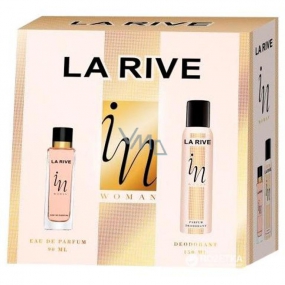 La Rive In Woman perfumed water for women 90 ml + deodorant spray 150 ml, gift set