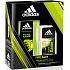 Adidas Pure Game perfumed deodorant glass for men 75 ml + shower gel 250 ml, cosmetic set
