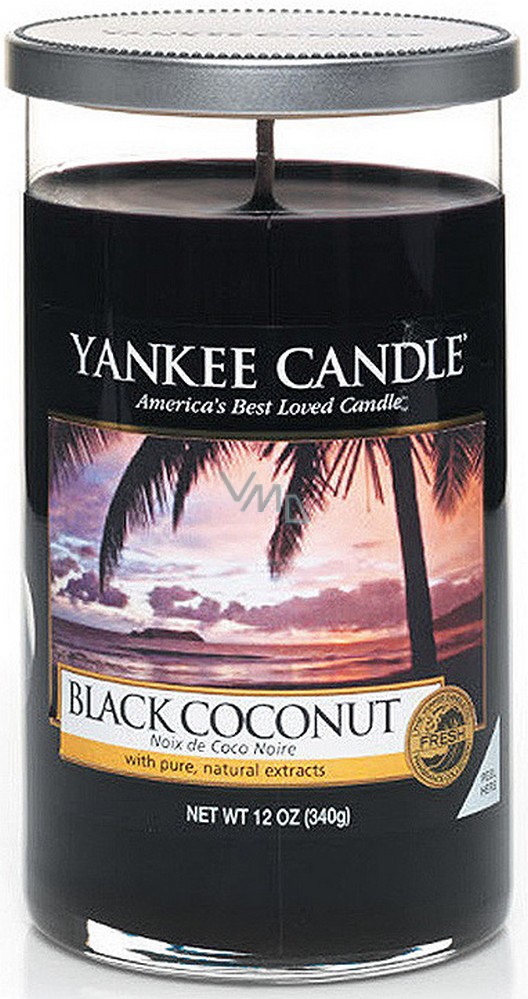 Yankee Candle Black Coconut Black coconut scented candle Décor medium