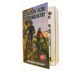 Bohemia Gifts & Cosmetics For cyclist Olive oil shower gel 200 ml + hair shampoo 200 ml book cosmetic set
