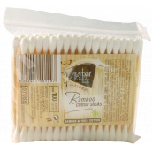 Lybar Original Natural Bamboo Cotton Swabs Bag 100 Pieces