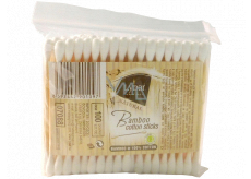 Lybar Original Natural Bamboo Cotton Swabs Bag 100 Pieces