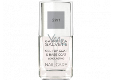 Gabriella Salvete Nail Care Gel 2in1 Top and Base Coat gel top coat for nails 11 ml