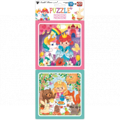 Baby Genius Puzzle Princesses 15 x 15 cm, 16 and 20 pieces, 2 pictures