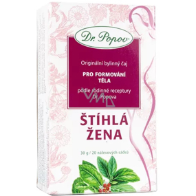 Dr. Popov Slim Woman Herbal tea for body shaping 20 bags 20 x 1,5 g