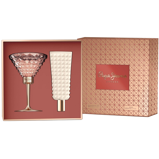 Pepe Jeans London Pepe Jeans for Her eau de parfum 80 ml + body lotion 80 ml, gift set for women