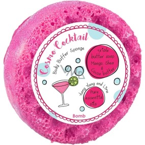 Bomb Cosmetics Cosmo Coctail - Cosmo Cocktail natural shower massage sponge with fragrance 200 g