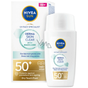 Nivea Sun Derma Skin Clear OF 50+ Light Sunscreen 40 ml
