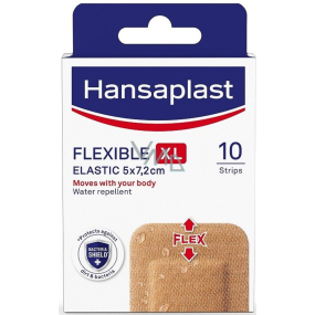 Hansaplast Flexible XL elastic patch 10 pieces