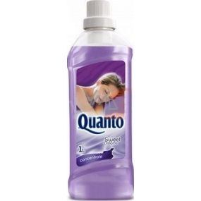 Quanto Sweet Dreams concentrated fabric softener means for softening clothes and easy ironing 1 l