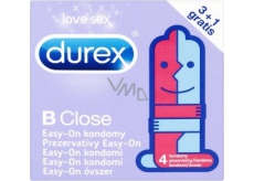 Durex B Close kondom 3 + 1 Nominální šířka: 52,5 mm kus