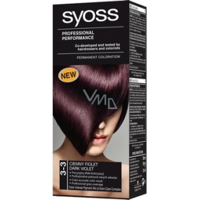 Syoss Professional Hair Color 3 3 Dark Purple Vmd Parfumerie