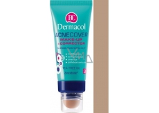Dermacol Acnecover make-up & Corrector make-up a korektor 04 odstín 30 ml + 3 g