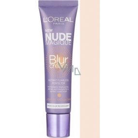 Loreal Nude Magique Blur Foundation Cream For Makeup 01 Light To Medium Skin 25 ml