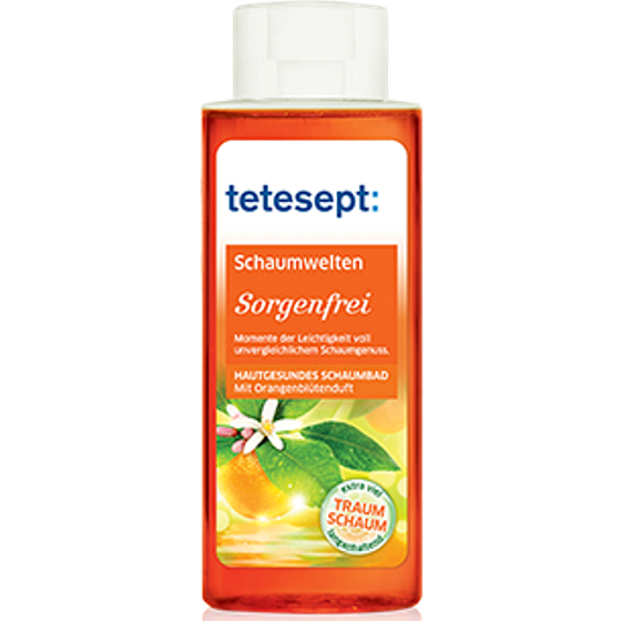 Tetesept Release Orange blossom foam bath 400 ml Sorgenfrei