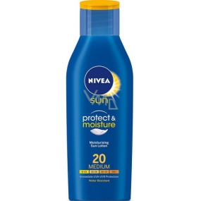 deadline Gastheer van Tijdreeksen Nivea Sun Protect & Moisture OF20 + moisturizing sunscreen medium  protection 400 ml - VMD parfumerie - drogerie