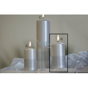 Lima Ribbon candle pearl cylinder 60 x 120 mm 1 piece