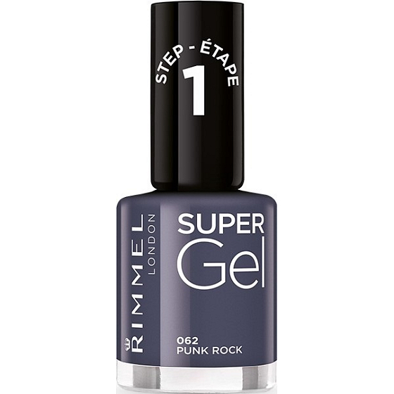 Rimmel London Super Gel nail polish 062 Punk Rock 12 ml