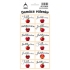 Arch Stickers Home Brandy Jablkovica SK 12 labels