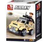 EP Line Sluban Army 9v1, Military Patrol Vehicle, 102 pieces, recommended age 6+