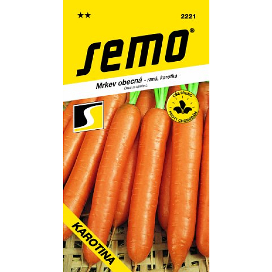 Semo Early Carrot Common Carrot Karotina 2.5 g