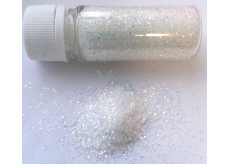 Art e Miss Sypací glitr pro dekorativní použití G33 bílo-stříbrný 14 ml