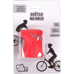 Albi Be seen! Bicycle light red 7 LEDs