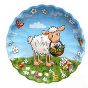 Ditipo Paper plate Easter Sheep 22 cm