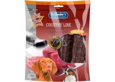Dr. Clauders Country Line Hovězí plátky sušeného masa pro psy 170 g
