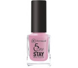 Dermacol 5 Day Stay Long-lasting nail polish 10 Milk Shake 11 ml