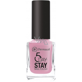 Dermacol 5 Day Stay Long-lasting nail polish 10 Milk Shake 11 ml