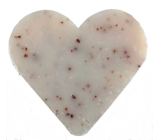 English Soap Peach natural perfumed soap Heart in organza 20 g