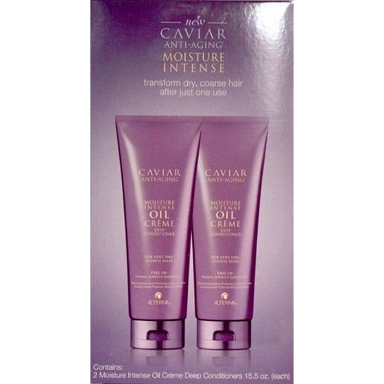 Alterna Caviar Moisture Intense Oil Cream Deep oil caviar moisturizing conditioner for very dry, coarse, unruly hair 916 ml Maxi