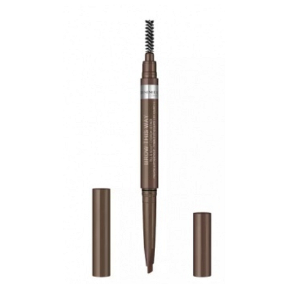 Rimmel London Brow This Way Fill & Sculpt Eyebrow Definer eyebrow pencil 002 Medium Brown 0.25 g